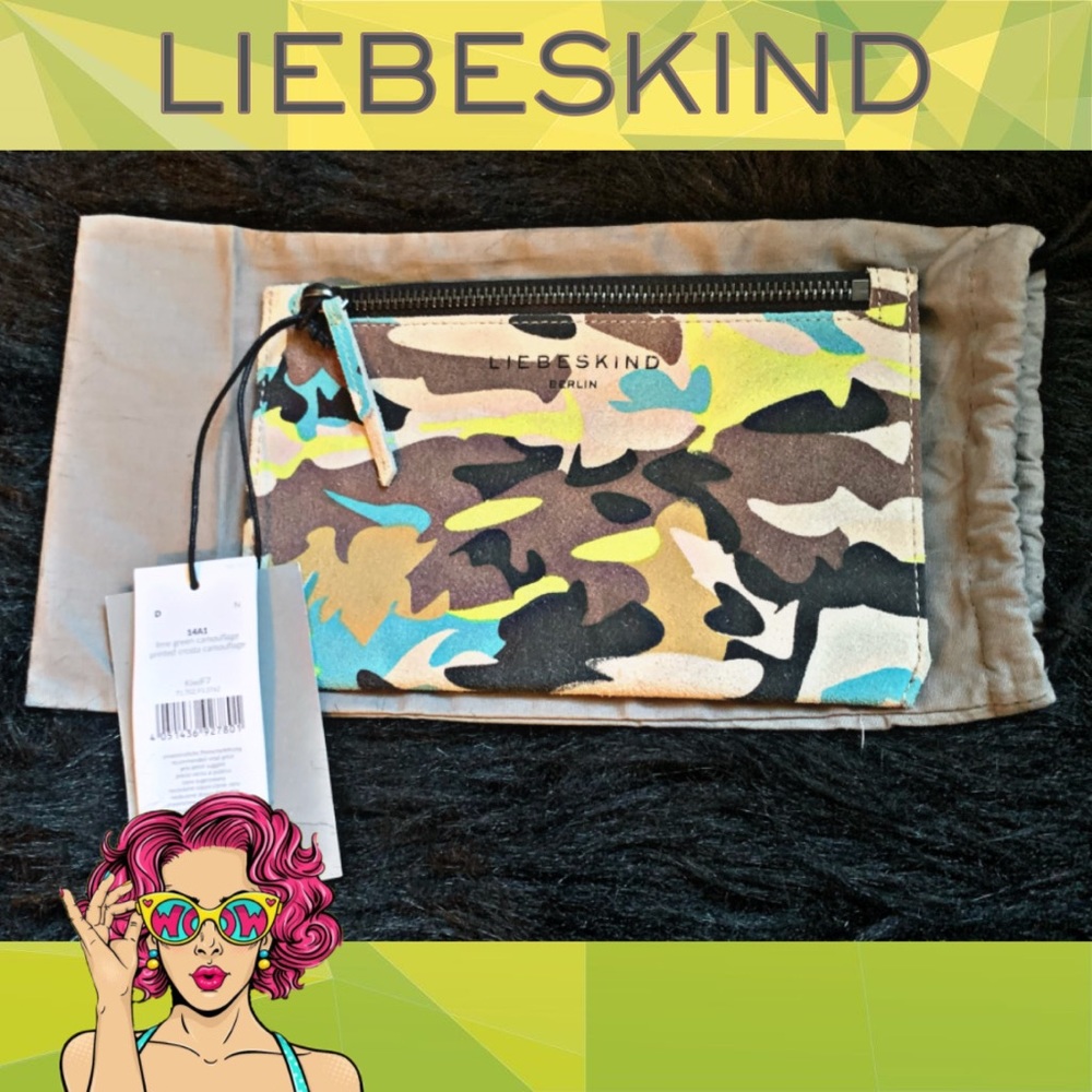 Colorful Leather Clutch